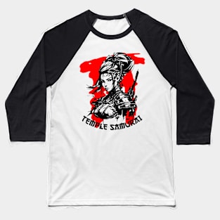 Japanese Temple Samurai Japan Baseball T-Shirt